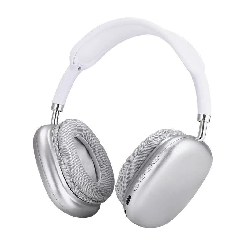 P9 wireless Bluetooth headset outdoor sports gaming headphones with mic noise cancelling earbuds in black