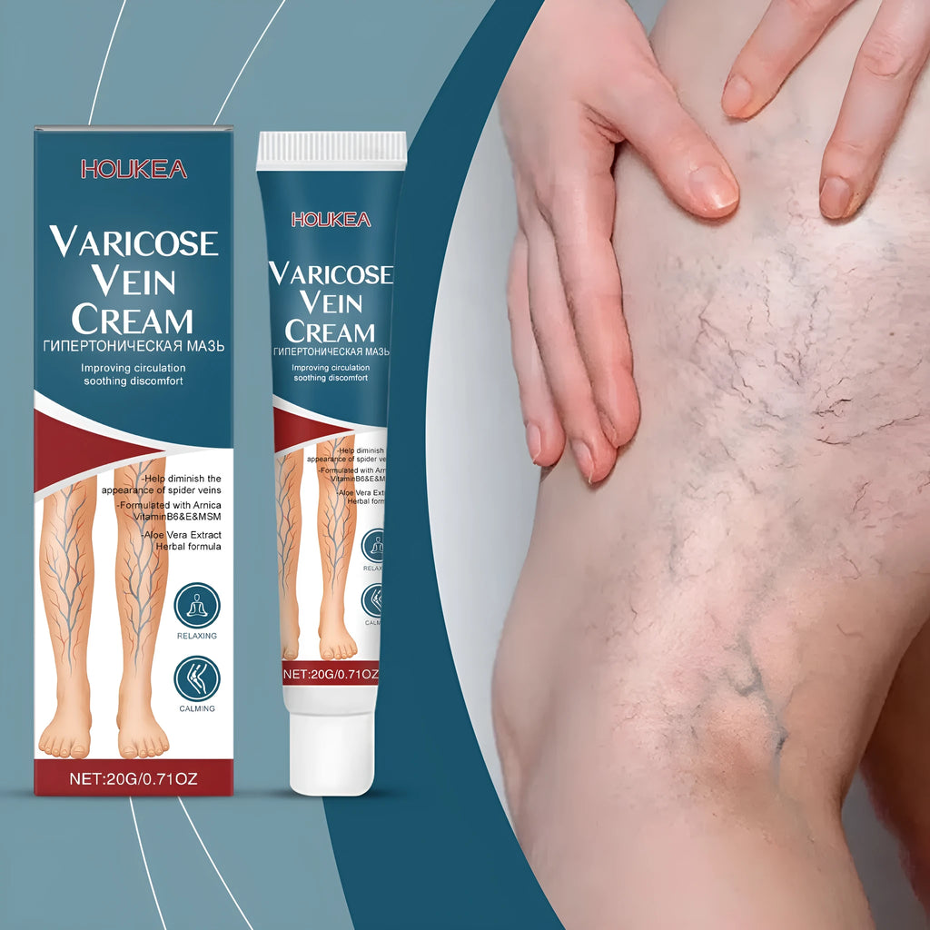 20g tube of leg massage ointment with mint, arnica, witch hazel, vitamin B6, and aloe