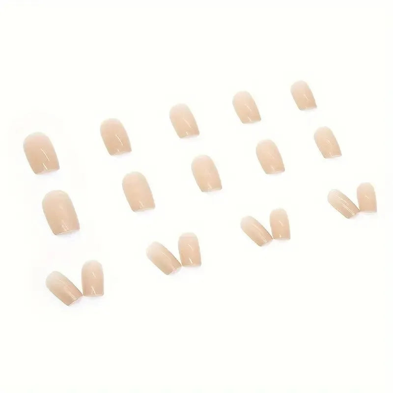 Plastic nail art set in solid colour MY119 for women's fashion and cosplay decorations
