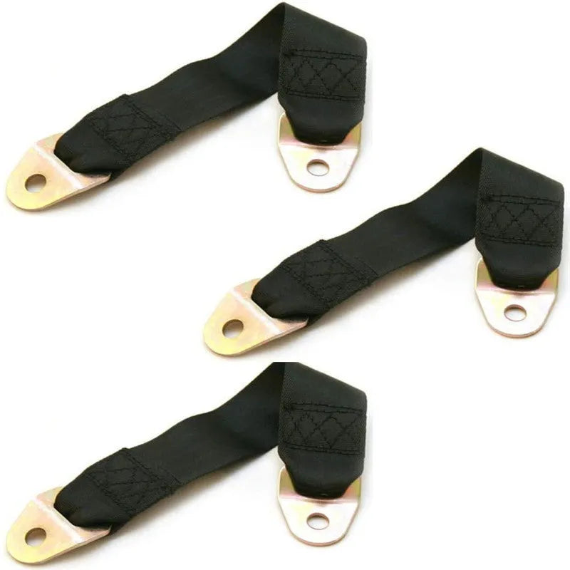Electric door limit fixing strap with screw nut in three style options