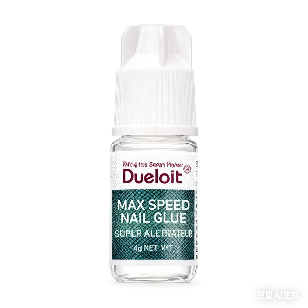3g bottle of no-cure nail adhesive for decorative accessories and artificial nails, quick-drying and strong bonding glue