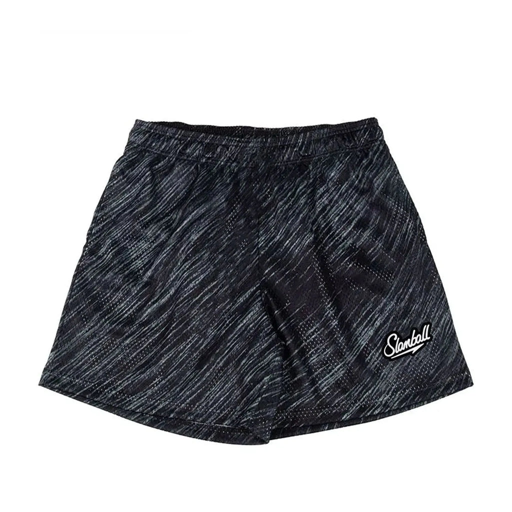 Men's leopard print fitness shorts for sports training and basketball