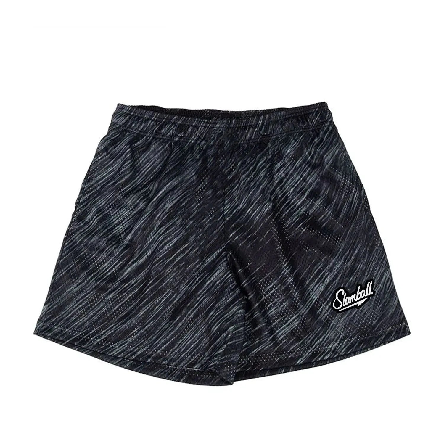 Men's leopard print fitness shorts for sports training and basketball