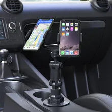 Peak-X5 silicone phone holder for car and desktop with common node design