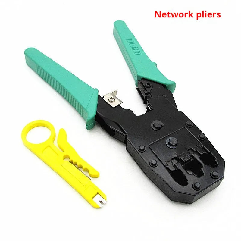 SZ-315 network cable crimping tool with rubber handles showing 160mm length
