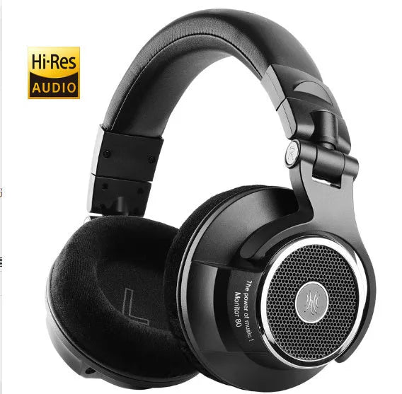 Wired over-ear monitor headset M80 colour with 3.5mm and 6.5mm plug and 3m cable