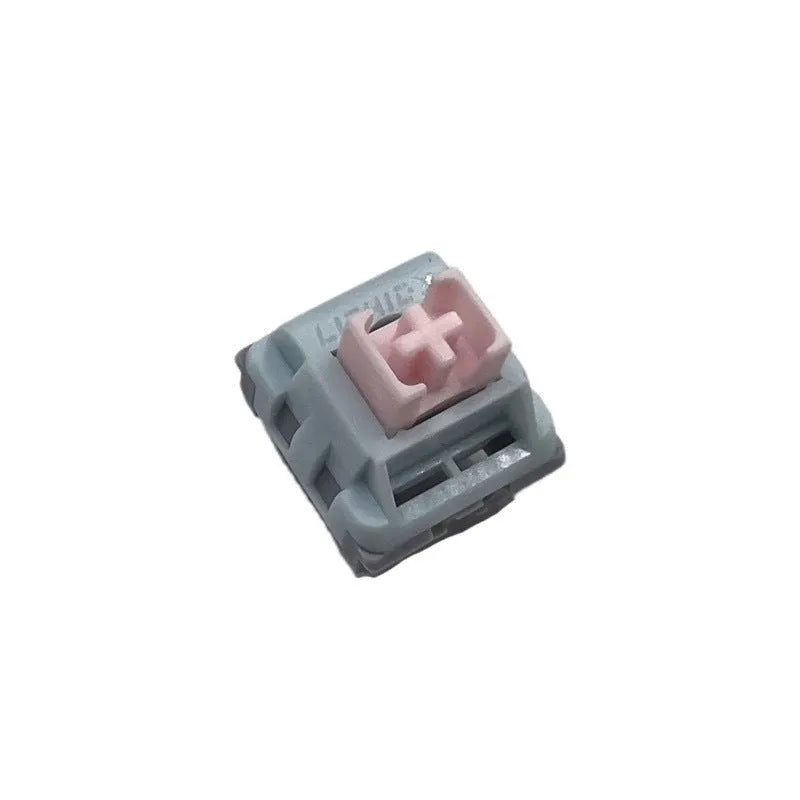 Dew Axis-4 coloured mechanical keyboard switch bottom casing with three-colour shaft core
