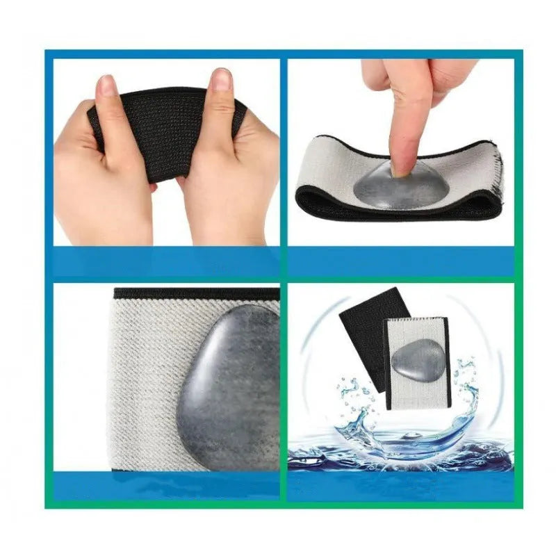 Elastic foot bandage cover with heart pad design for arch support