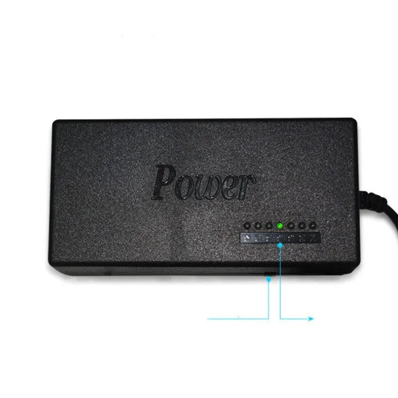 KDP-96W multi-functional charger with 220V input and 12V-24V output for monitor and laptop, 11.5 x 5.5 x 3.7 cm