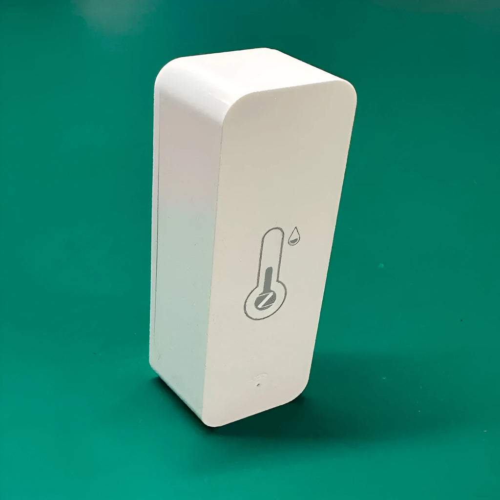 Compact WiFi Zigbee temperature humidity sensor with ABS plastic housing