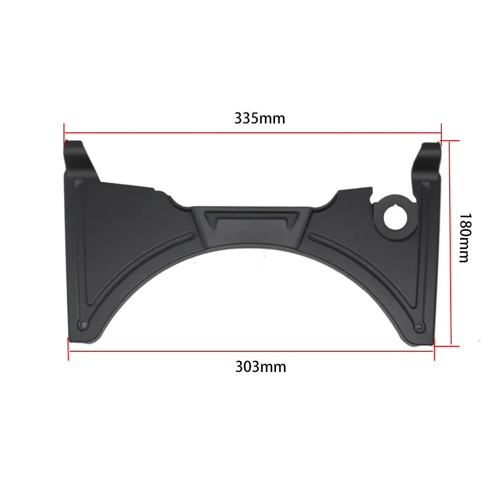 Black cockpit motorcycle fairing accessory for BMW R1250GS and R1200GS LC models.