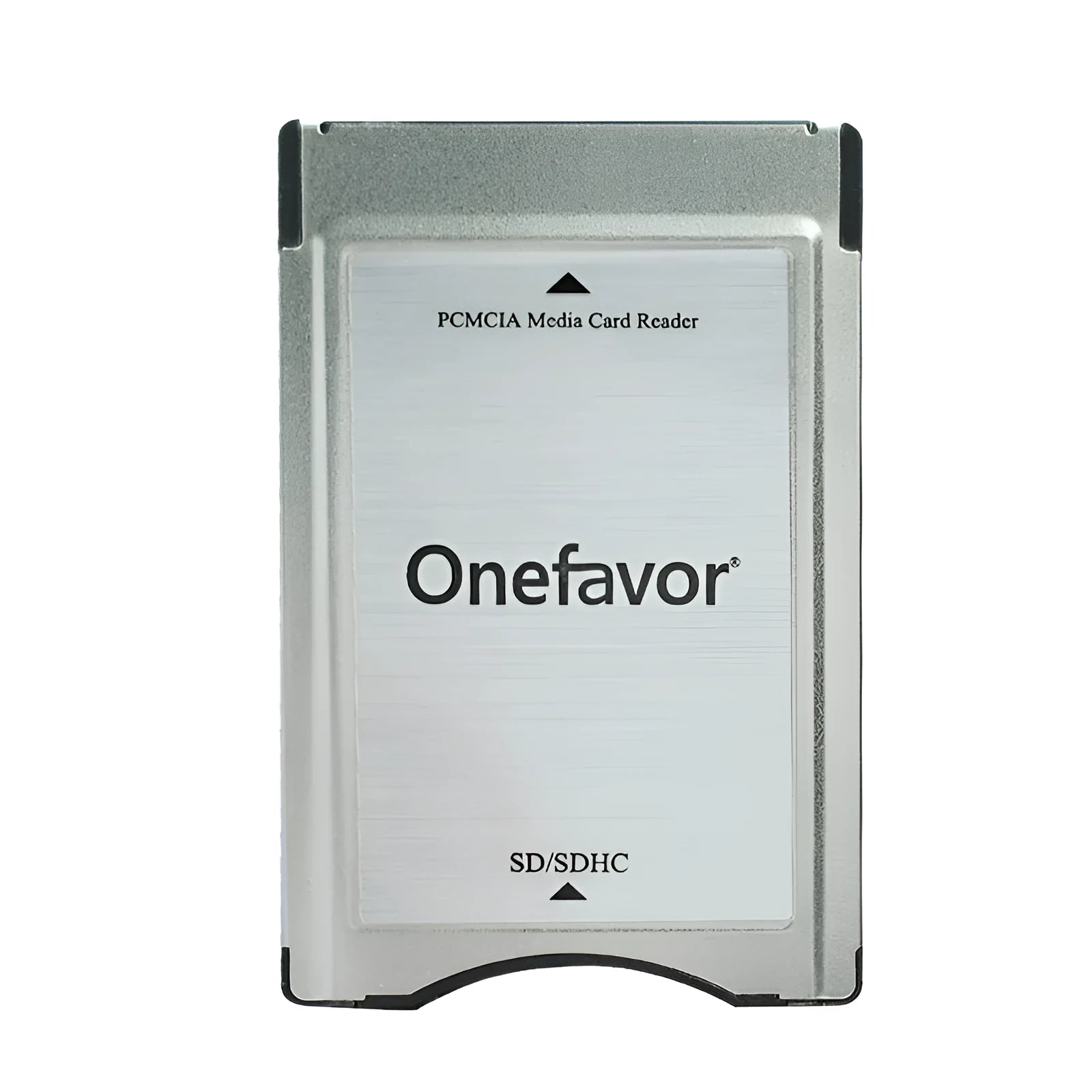SD to PCMCIA adapter card with 32GB memory for Mercedes-Benz cars, showing stainless steel housing.