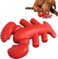 Red Nylabone dog chew toy for aggressive chewers measuring 170mm long