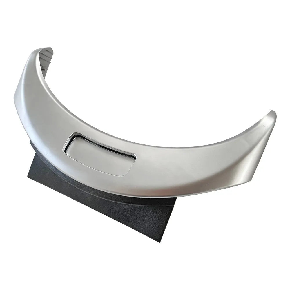 Mercedes-Benz C-Class and GLC armrest box button electroplating panel in silver electroplated finish