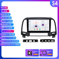 Hyundai Santa Fe 2 06-12 Android car GPS navigation 9 inch HD LCD octa-core CarPlay unit