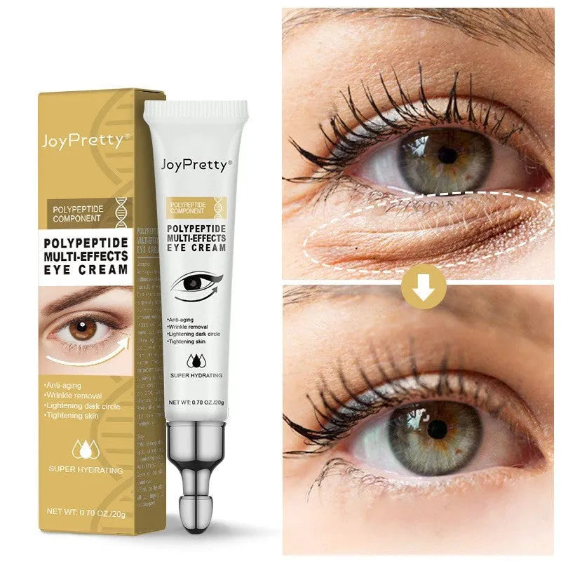 20g peptide eye cream for dark circles and puffiness in light cream formula