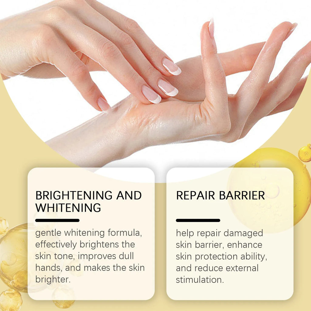 30g hand cream tube with retinol and hyaluronic acid for universal skin types