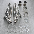 Silver 304 stainless steel modified exhaust manifold for Chevrolet LS1 LS2 LS3 LS6 engines