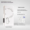 Children's plaid mesh notebook with paper cover in simple style, includes stickers