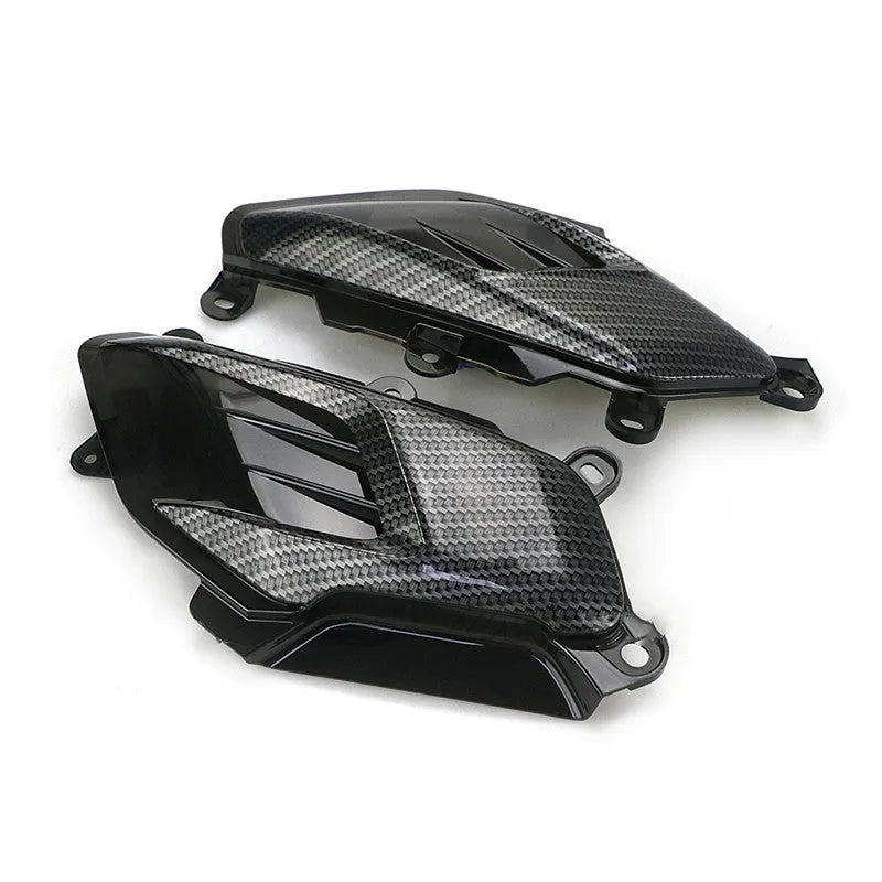 Pair of carbon fibre style LED side lamps for Yamaha NMAX125 and NMAX155 scooters