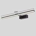 LED bathroom mirror light strip in black or white, 50cm 60cm 80cm, 10W 12W 16W, wall-mounted for bathroom mirror