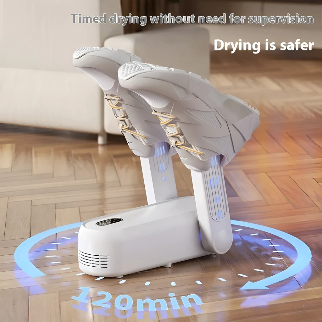 Black D4 automatic shoe drying machine with timing function and waterproof baking technology