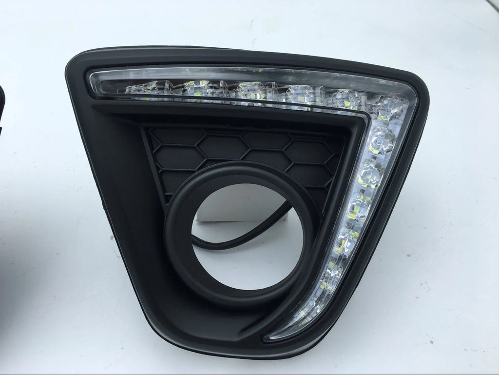 Mazda CX-5 LED daytime running light replacement bulbs in electroplated white finish