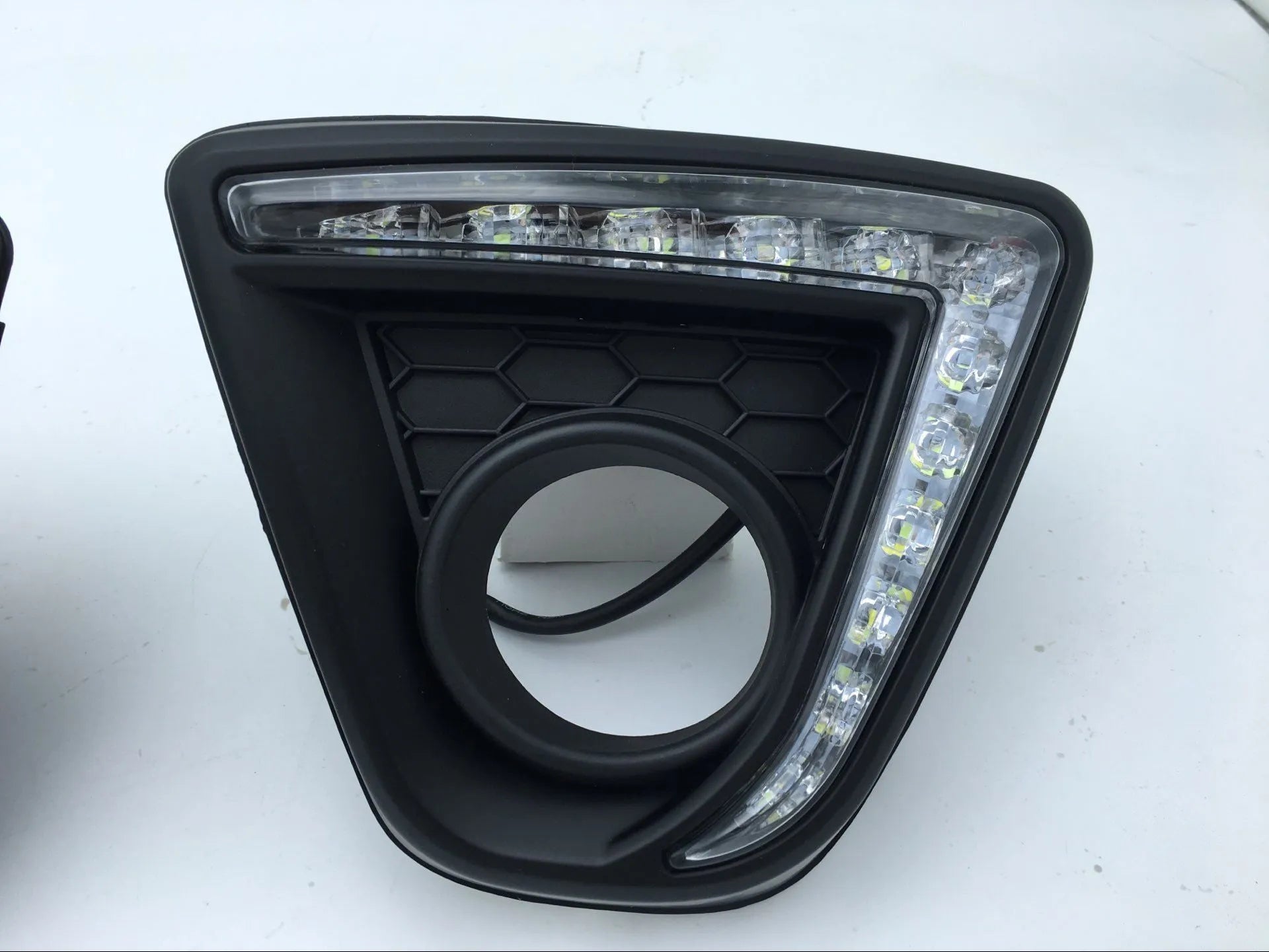 Mazda CX-5 LED daytime running light replacement bulbs in electroplated white finish