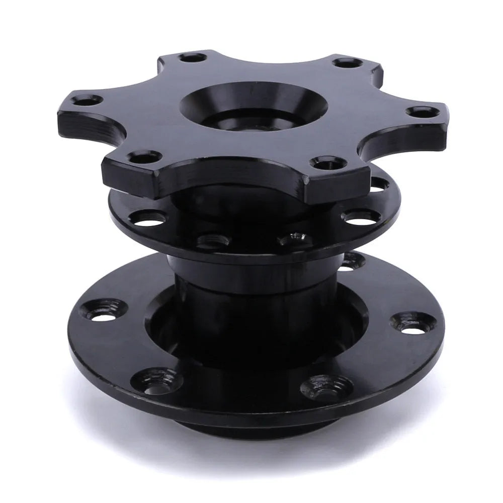 Car steering wheel quick release adapter device in five colour options for vehicle modification