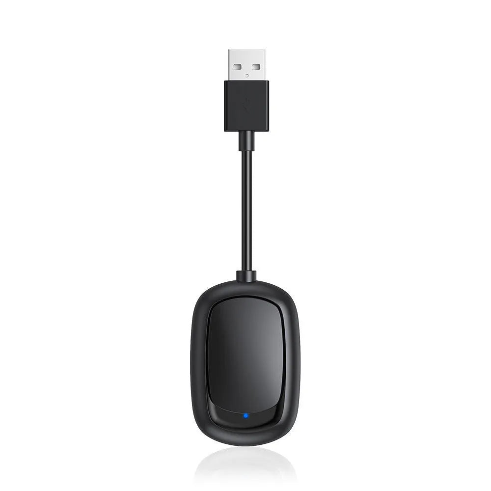 Wireless CarPlay Android Auto 2-in-1 interconnection box with USB connection