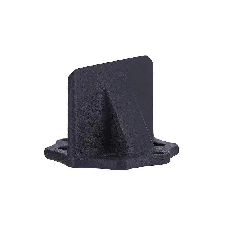 Small square cast iron wood splitter axe for portable outdoor use