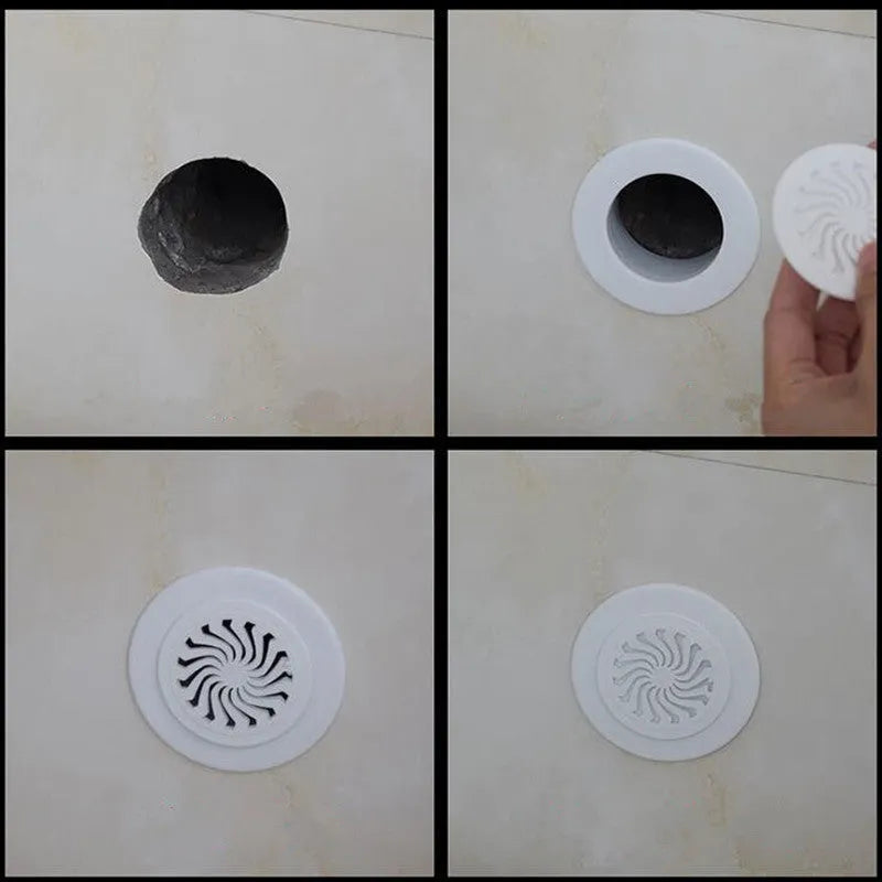 Plastic air-conditioning hole cover kit with multiple size options for wall penetration sealing