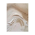 Handmade Oil Painting Wall Decor 50x70cm Canvas Art Frameless Simple Modern Style Cream Tone Entrance Decoration Frameless Painting Living Room Artwork