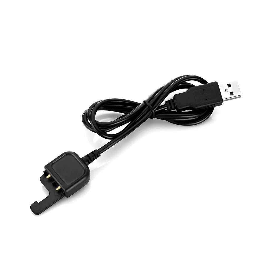 Black 1m GoPro WiFi charging data cable for sports cameras, supplied in an OPP bag
