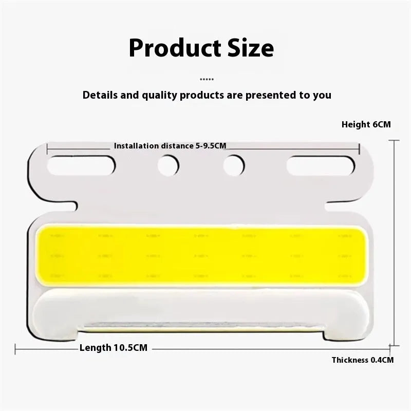 12V 24V aluminium alloy COB LED truck side light and grounded tyre light in multiple colours.