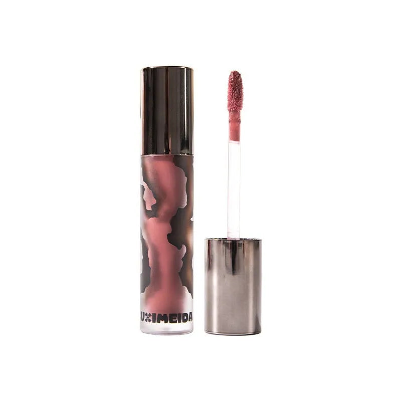 Lava Secret Matte Lip Mud Lipstick in a 3.2g stick showing five colour shades.