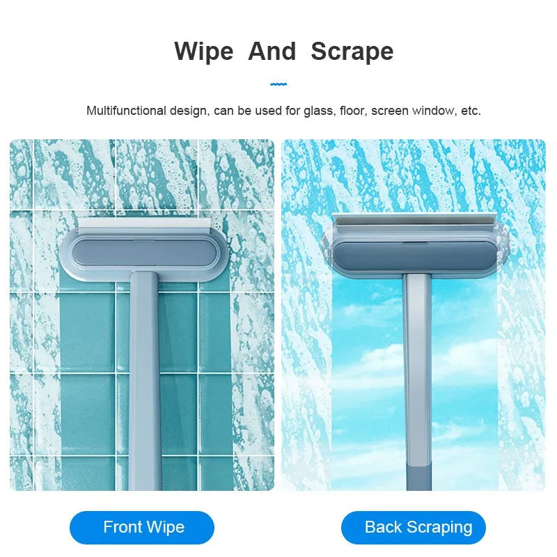 4-in-1 multifunctional pet hair removal and screen cleaning brush with flannel surface