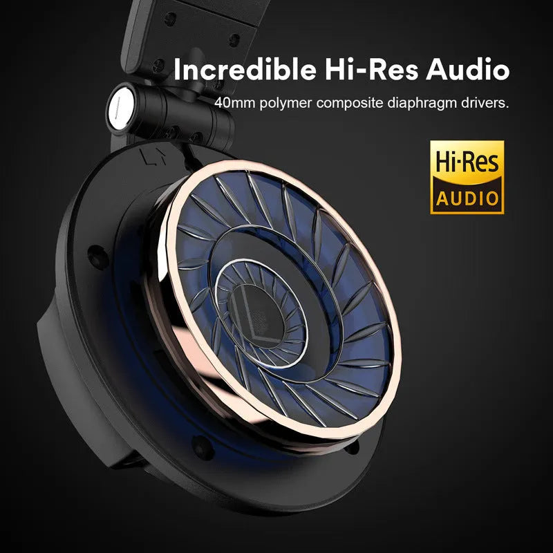 Wired over-ear monitor headset M80 colour with 3.5mm and 6.5mm plug and 3m cable