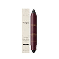 Hair root cover-up stick in black and dark brown colours for grey root coverage