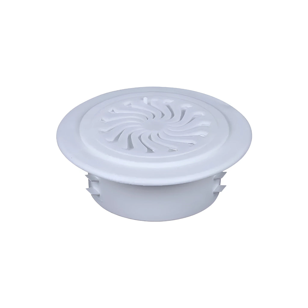 Plastic air-conditioning hole cover kit with multiple size options for wall penetration sealing