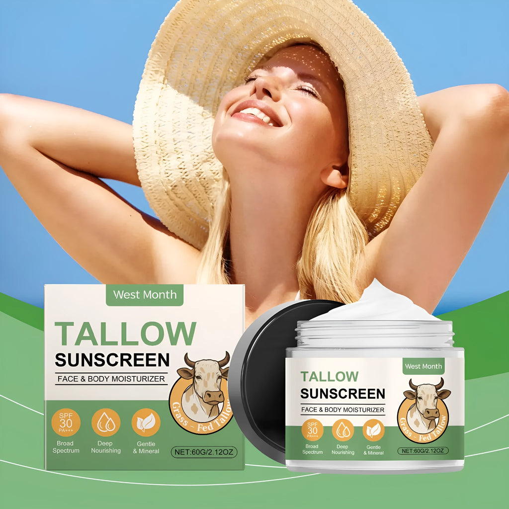 60g tube of refreshing, non-greasy facial sunscreen cream with hyaluronic acid.
