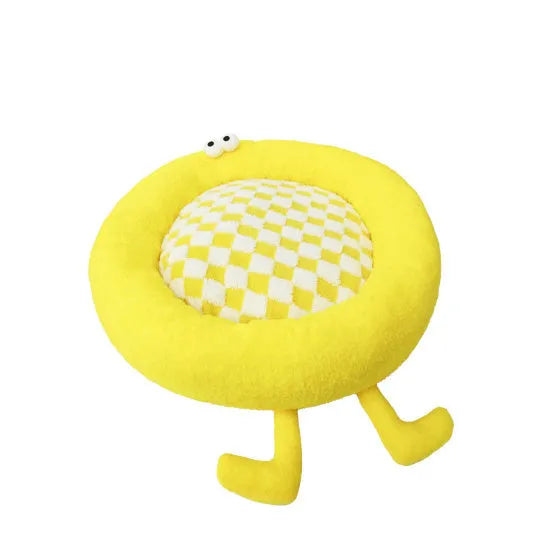 Long plush pet nest for Shiba Inu dogs in three sizes and colours