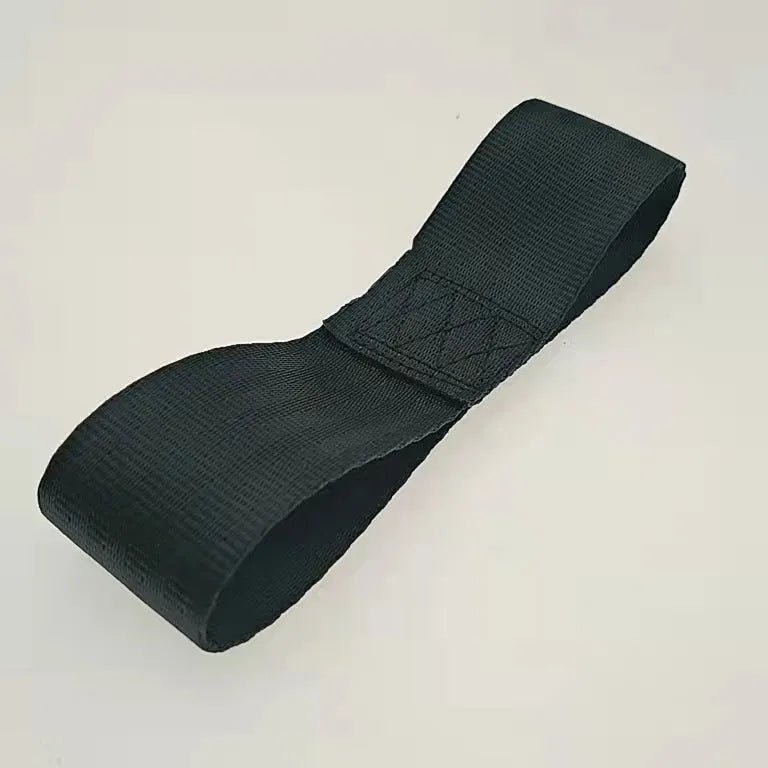 Electric door limit fixing strap with screw nut in three style options