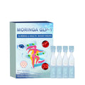 Four bottles of appetite suppressant dietary drops containing traditional Chinese medicine extract.