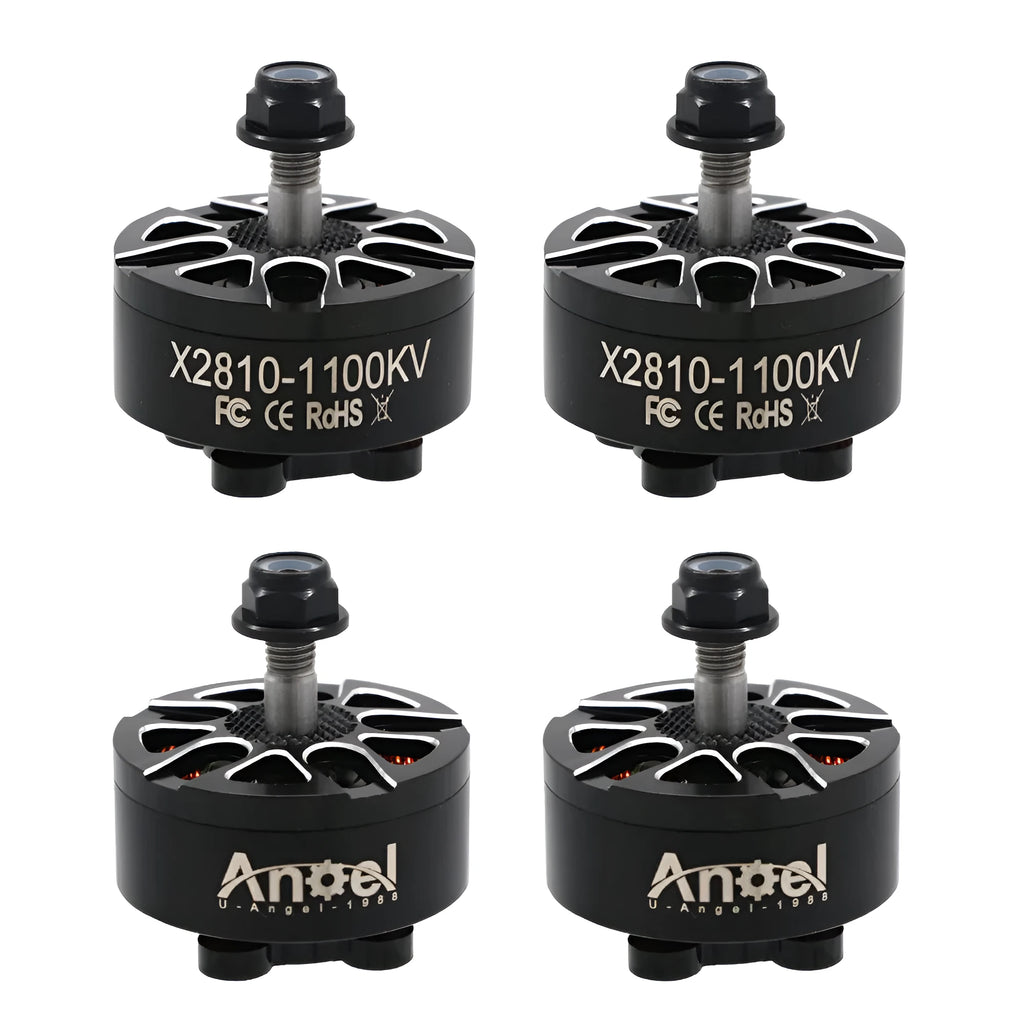X2810 multi-axis RC aircraft motor with metal construction and multiple KV options