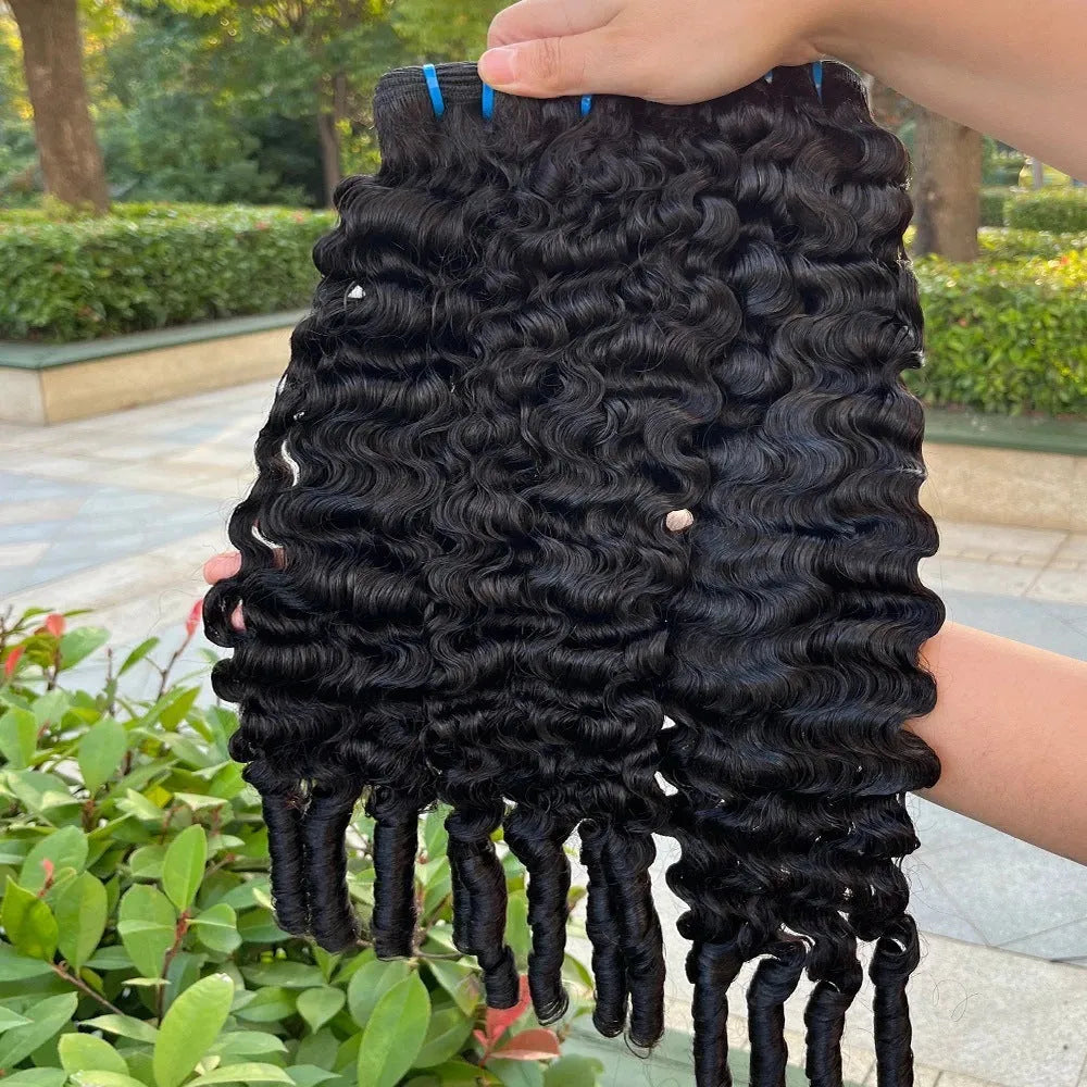 15A human hair weft hand woven 1B colour available in lengths 8 to 30 inches