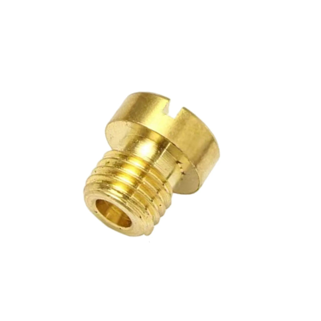 M6 thread carburettor main jet nozzle for Derotto PHBN PHVA models on a white background.