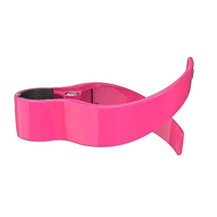 Portable transportation cup holder for coffee on trains, buses, subways, PP plastic, red white blue