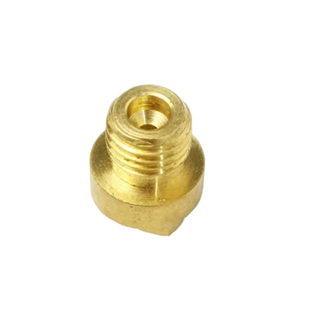 M6 thread carburettor main jet nozzle for Derotto PHBN PHVA models on a white background.