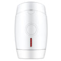 White home laser hair removal instrument with display screen and compact design